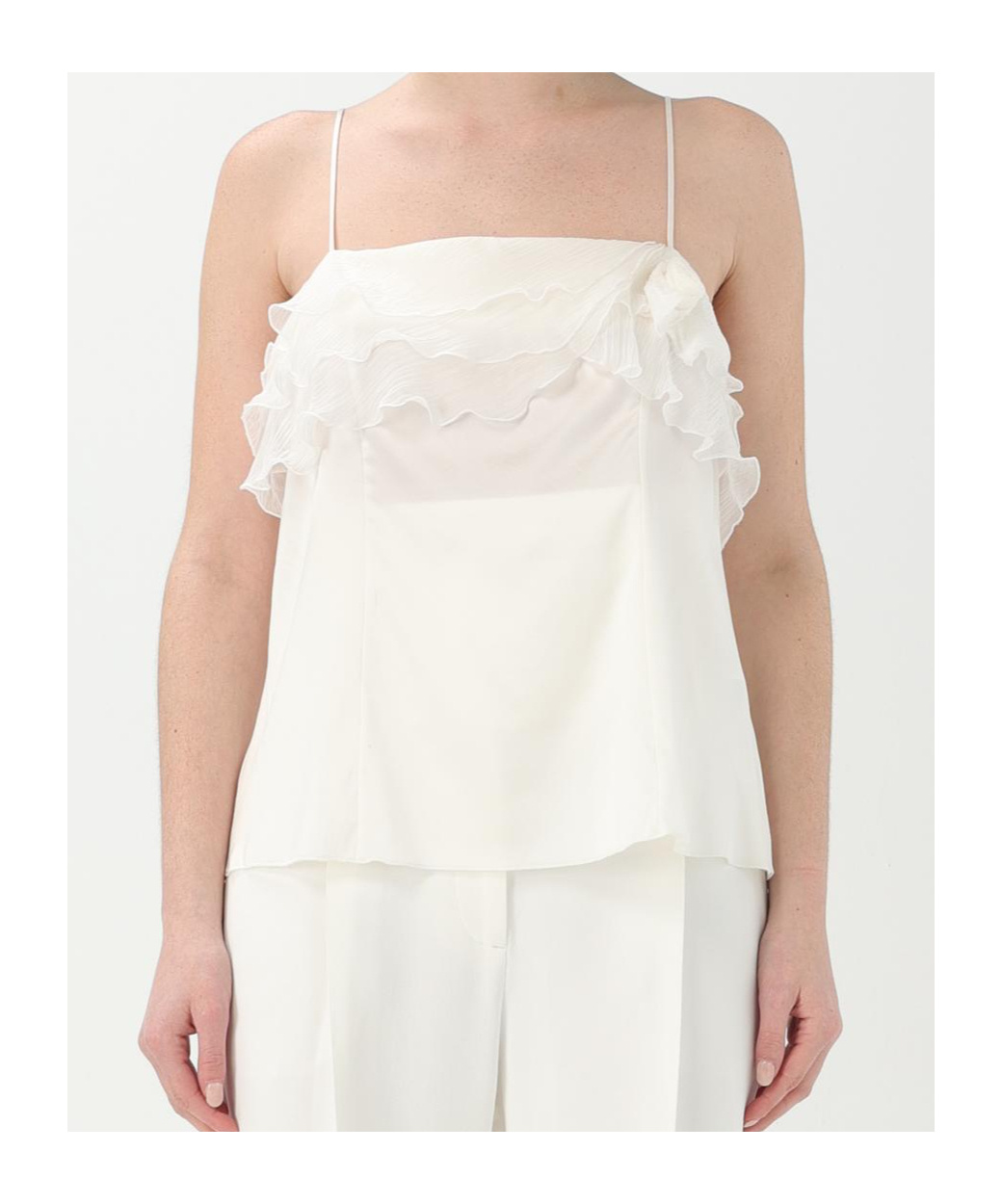 Ermanno Scervino Floral-appliqué Blouse