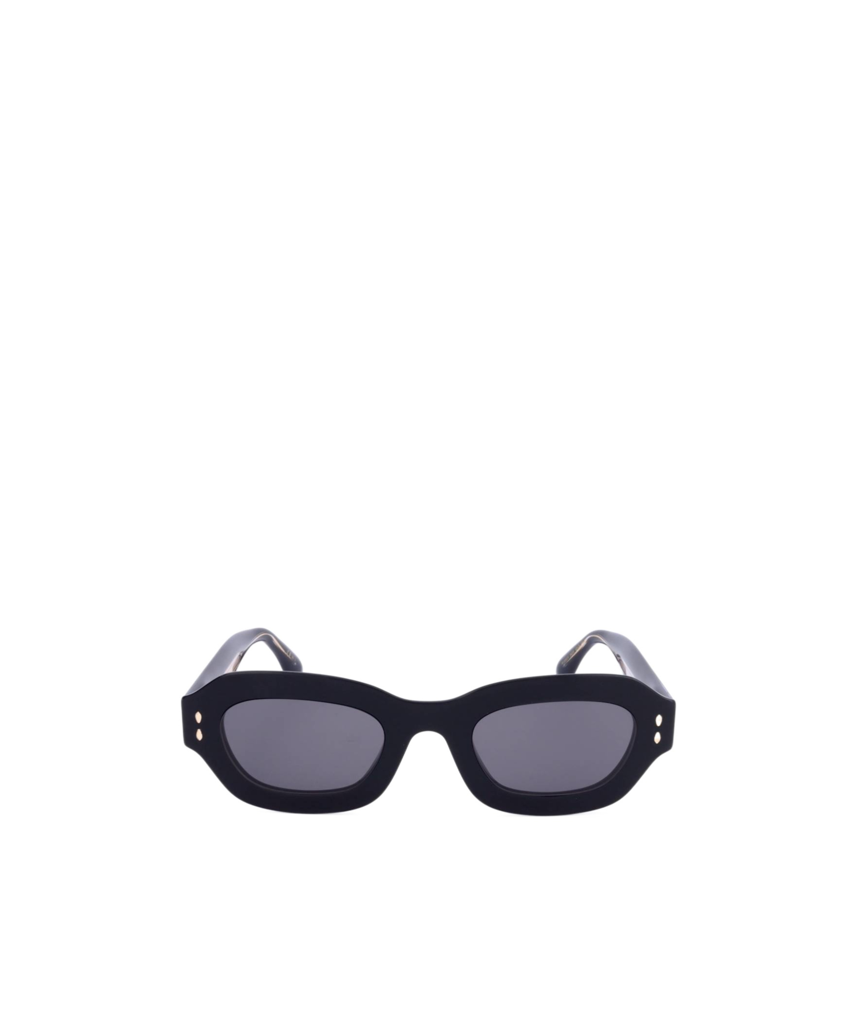 Isabel Marant Oval Frame Sunglasses In Black