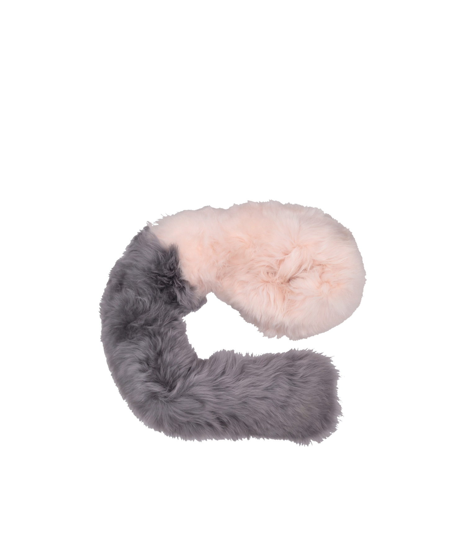 Marni Colorblock Scarf In Gray