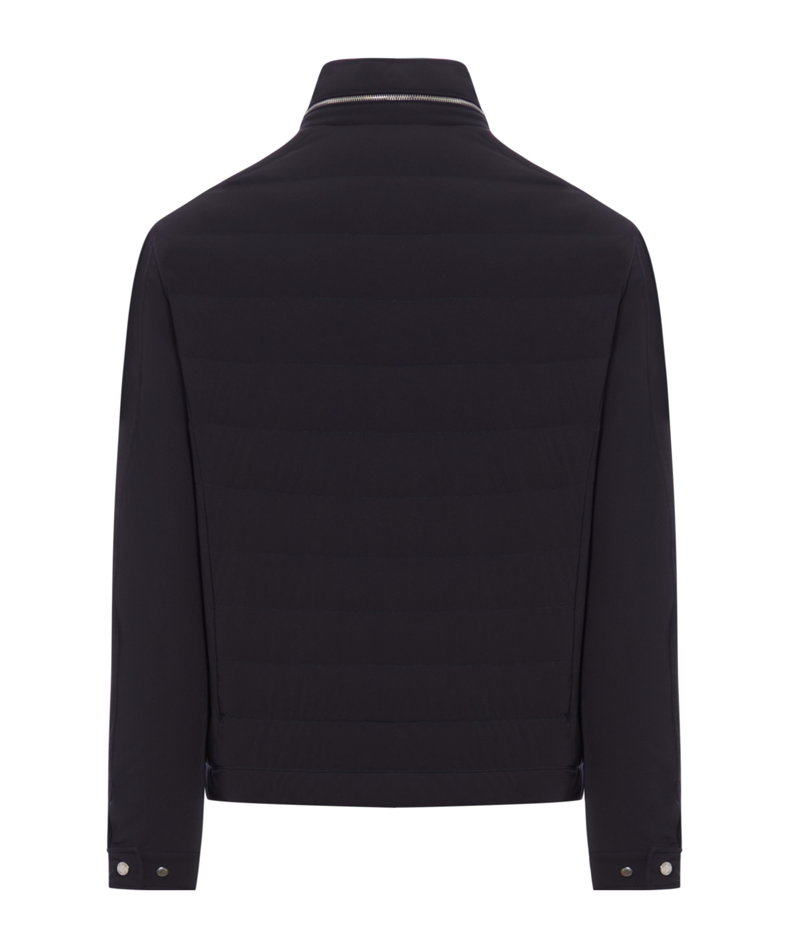 Moorer Filippo-kn Padded Jacket In Technical Fabric In Black