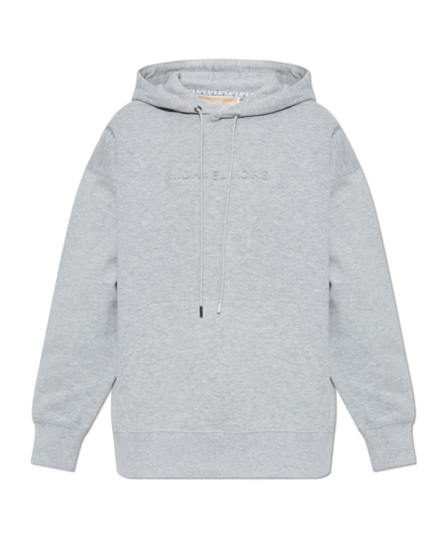 Michael Michael Kors Long-sleeved Sweater In Gray
