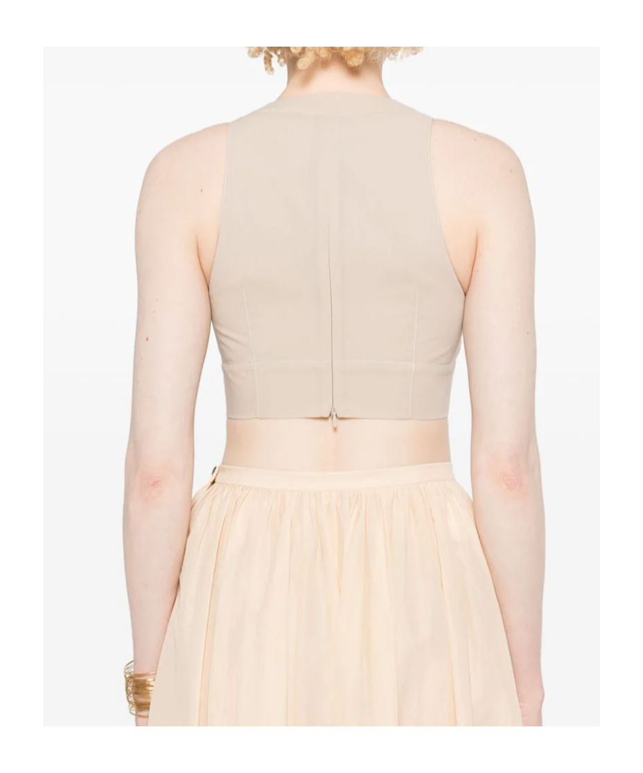Philosophy Di Lorenzo Serafini Button Cropped Vest