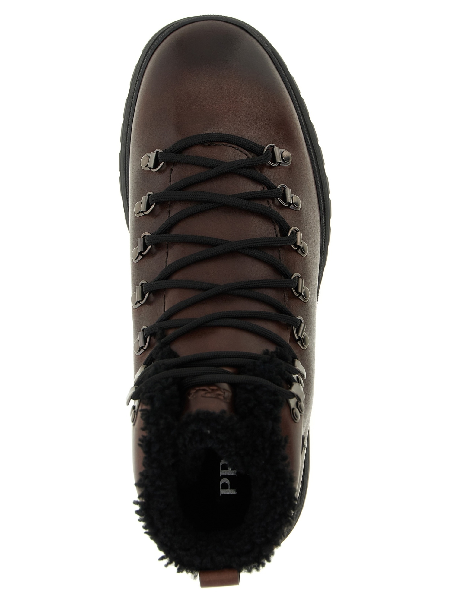 Prada 'brixxen' Ankle Boots In Brown