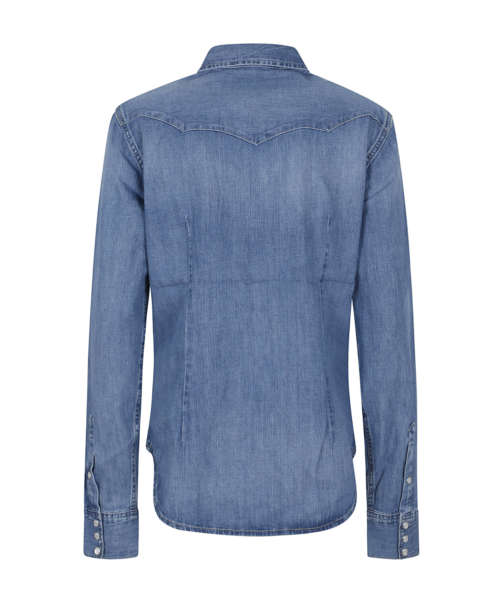 Polo Ralph Lauren Western Denim Shirt In Blue