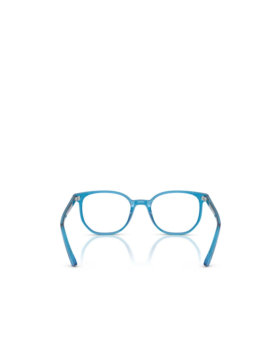 Ray Ban Geometric Frame Plain Mirror In Blue