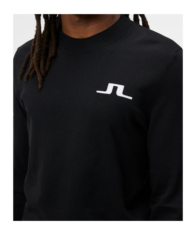 J. Lindeberg Crew Neck Knitted Sweater