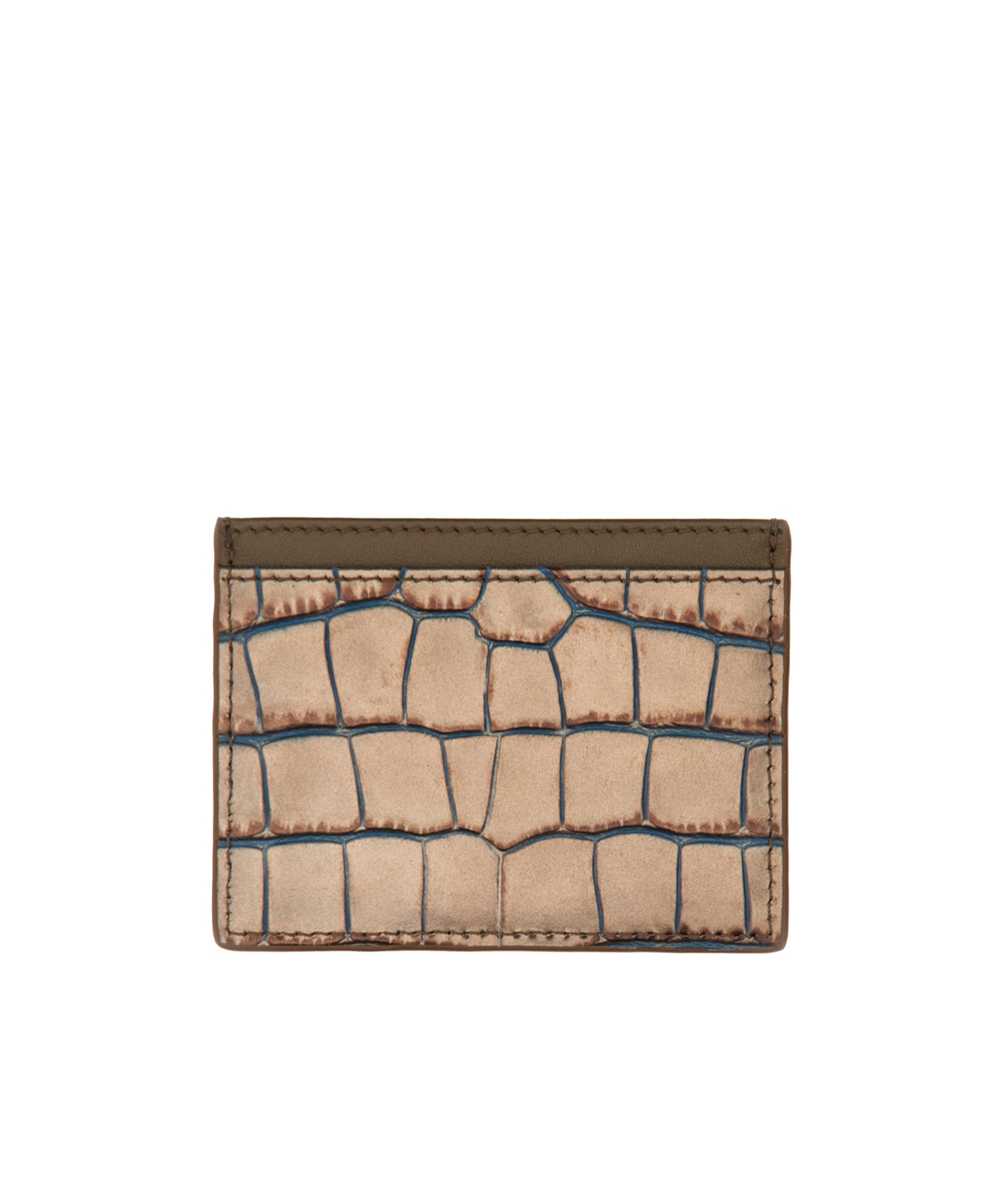 Vivienne Westwood Orb Plaque Embossed Card Holder In Nude