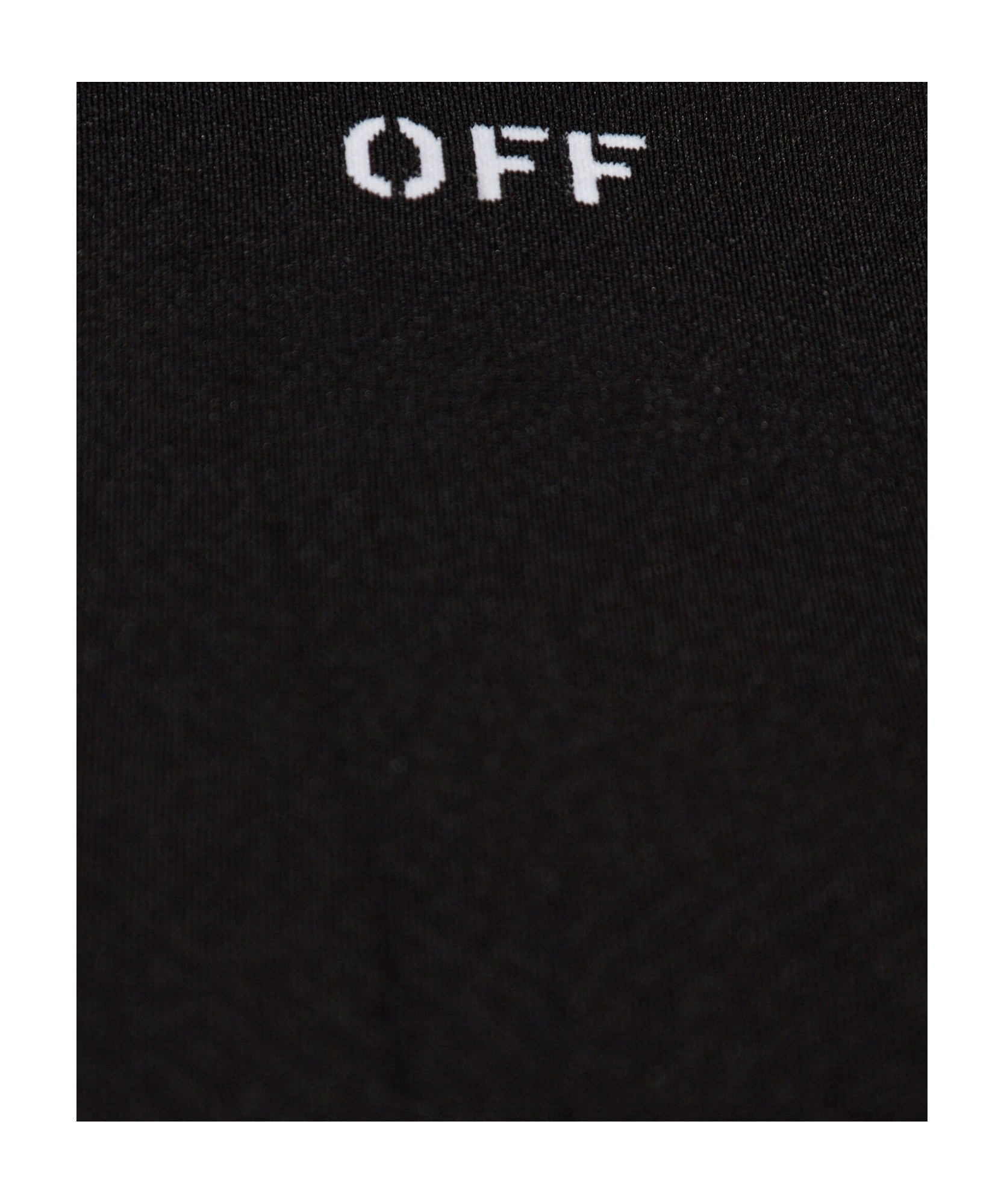 Shop Off-white Off-stamp Sports Bra In Black