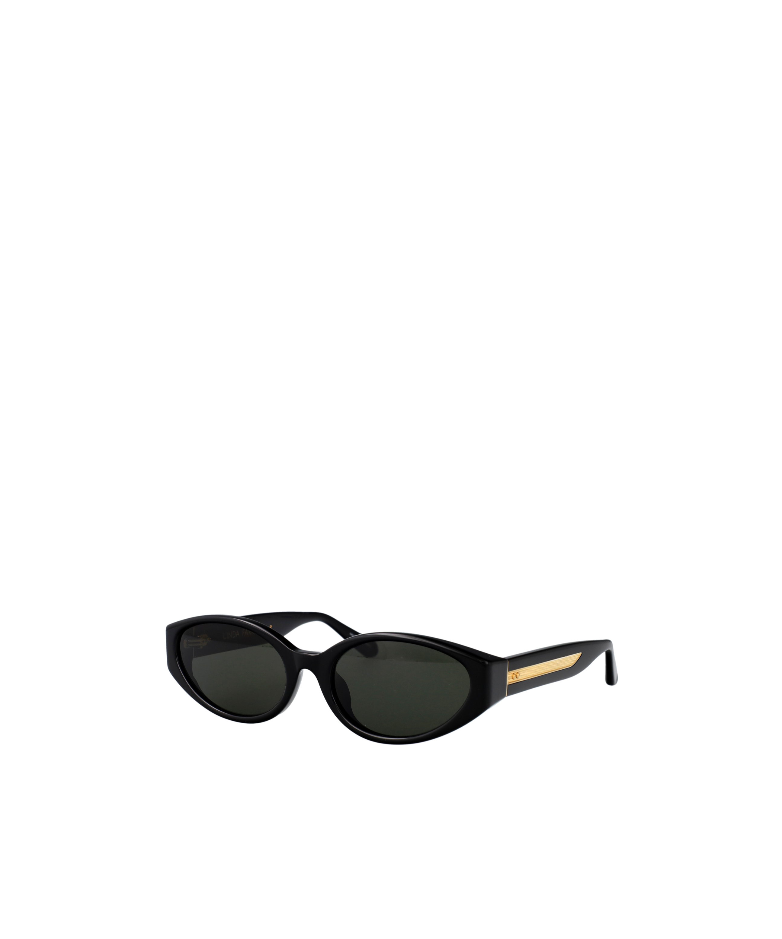 Linda Farrow Geometric Frame Sunglasses