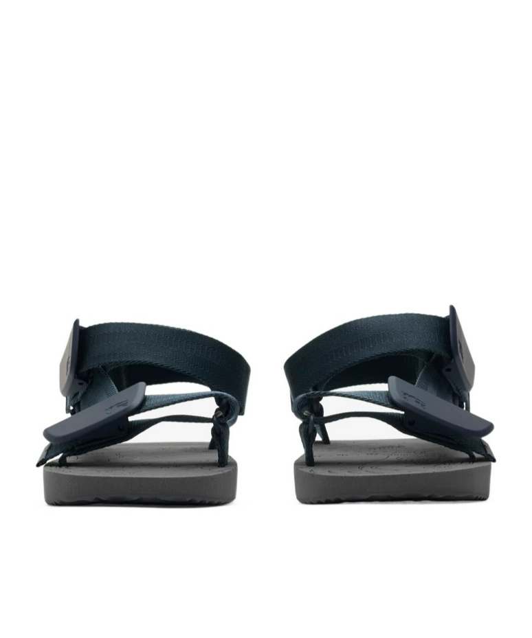 Burberry Trek Sandals With Shield Buckles In Black