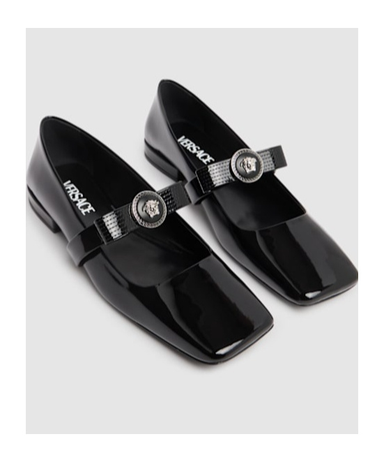 Versace Square Toe High Heels