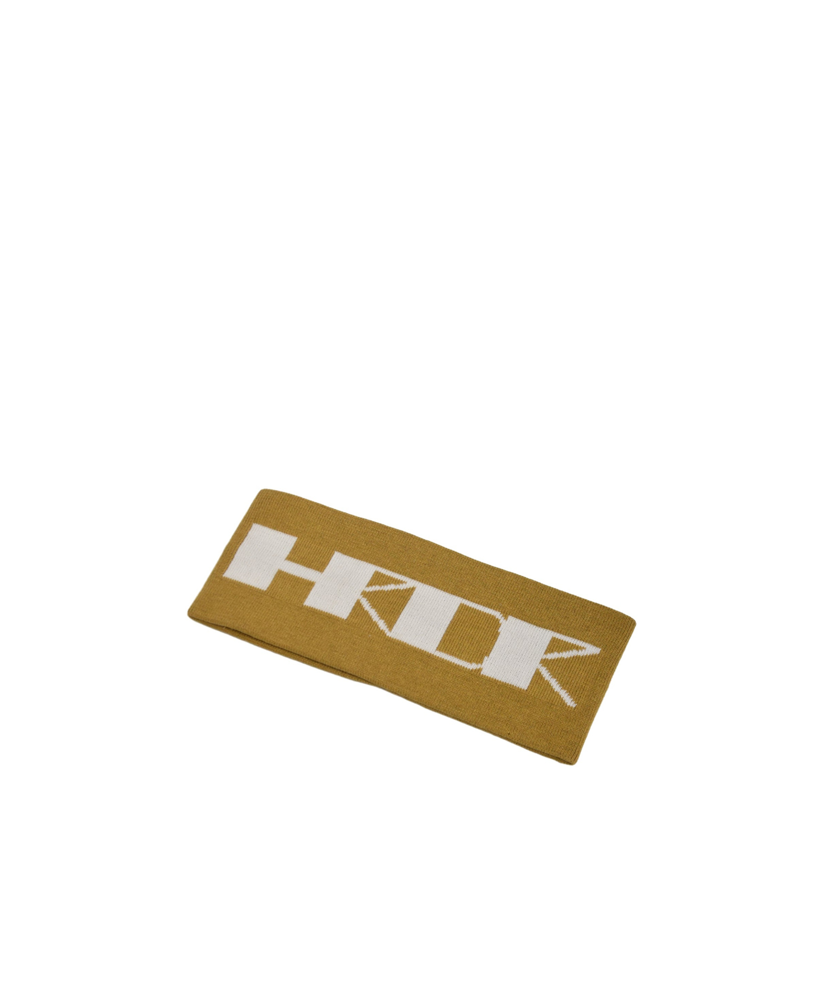 Rick Owens Drkshdw Logo Headband In Brown