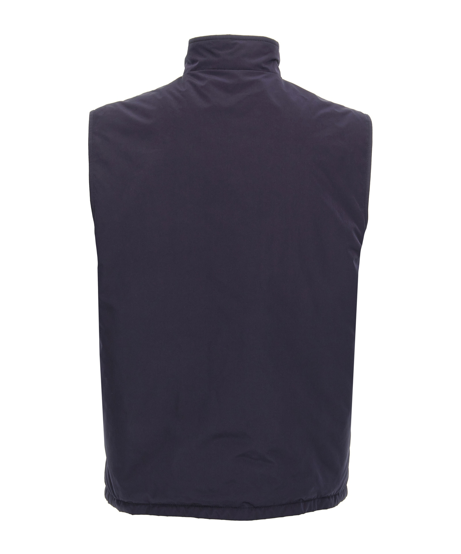 Brunello Cucinelli Water Resistant Nylon Vest In Blue