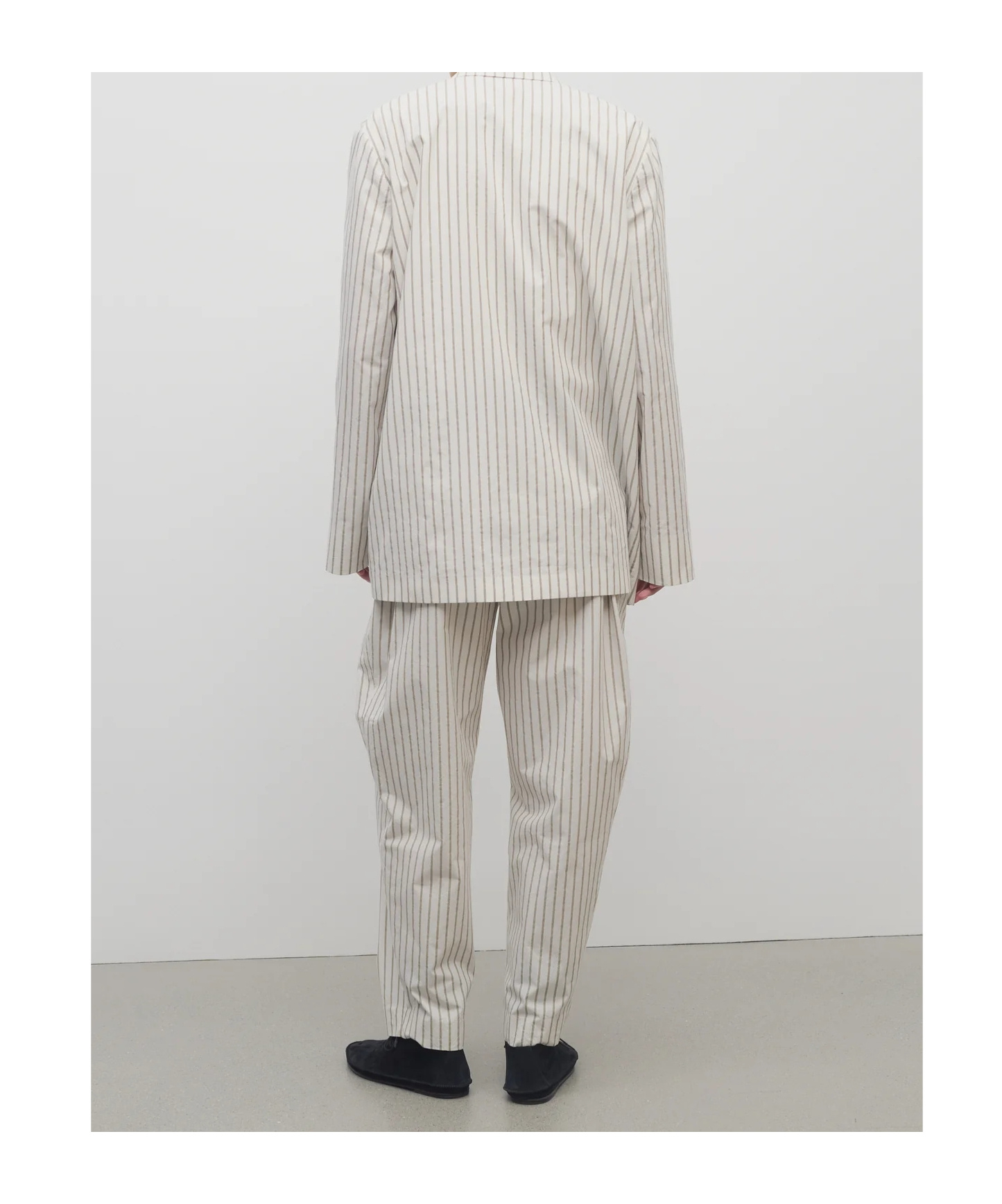 The Row Belt Loops Slacks In Neutral