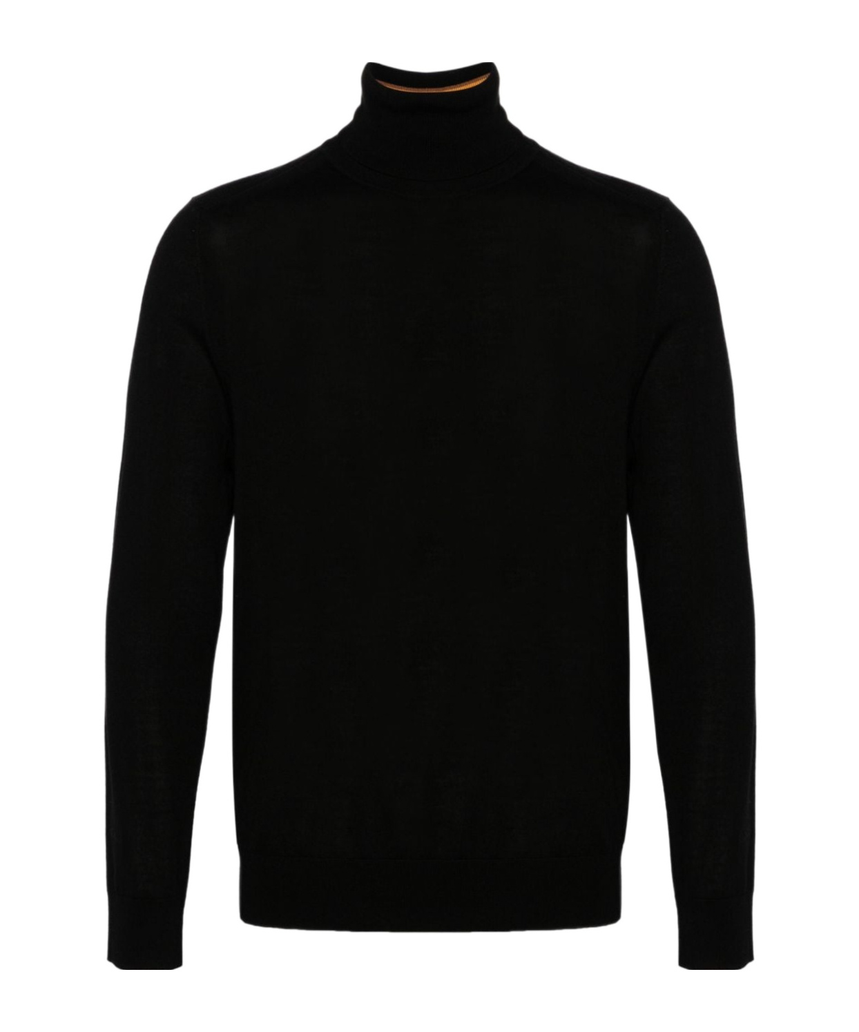 Shop Paul Smith Roll-neck Merino Jumper In Black