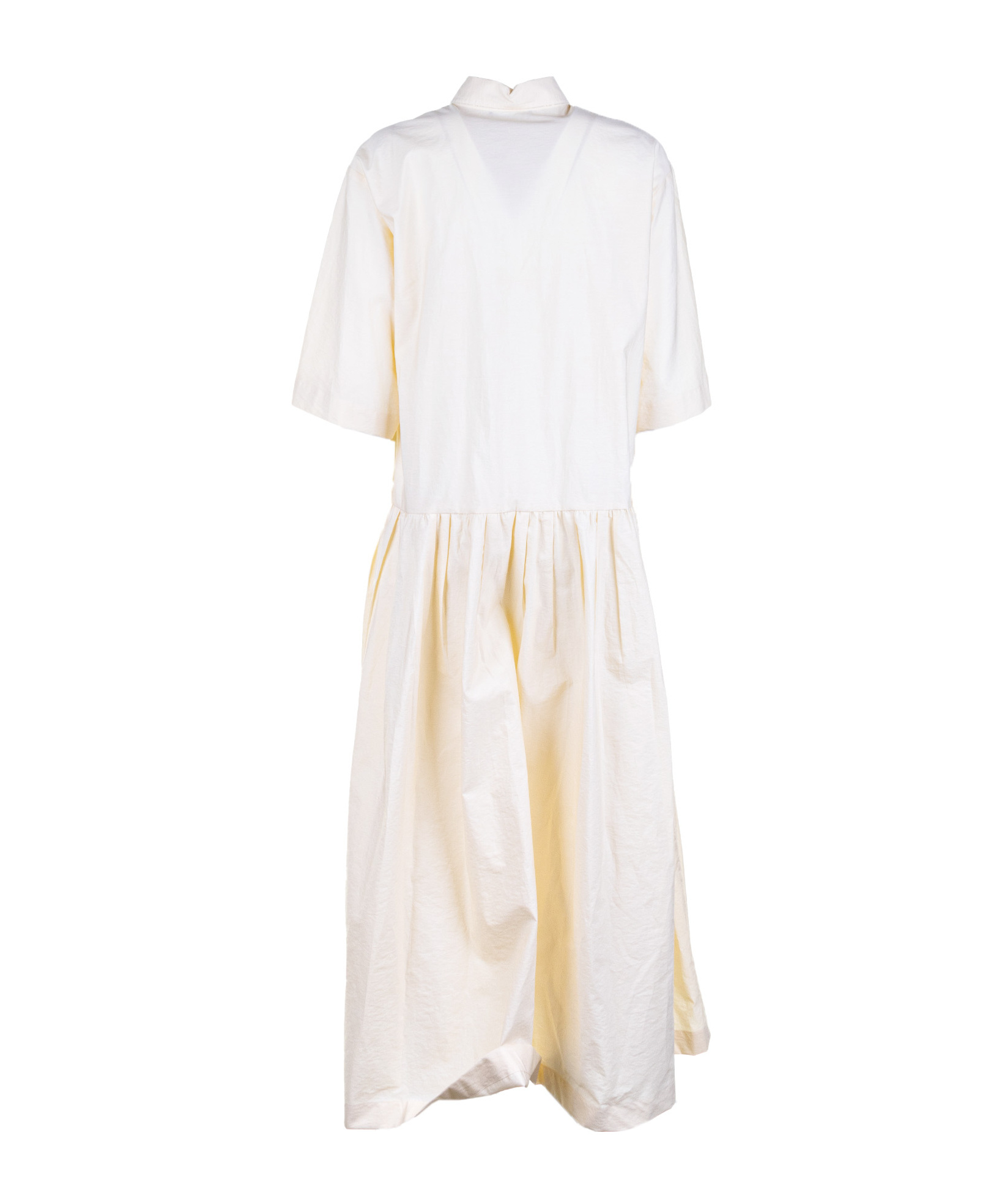 Fabiana Filippi Long Shirt Dress Vanilla In Neutral