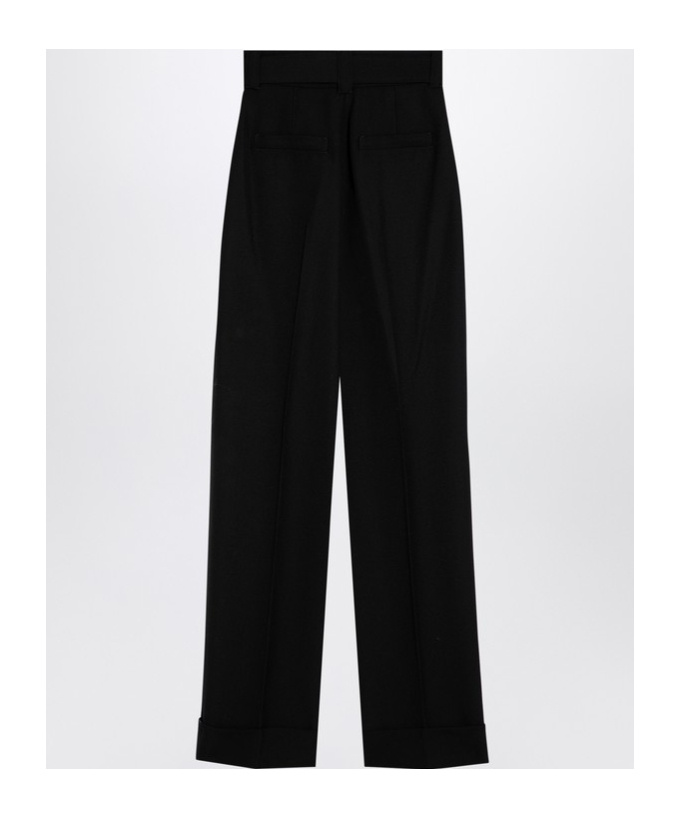 Max Mara Street Pleated Cotton Twill Tapered Pants