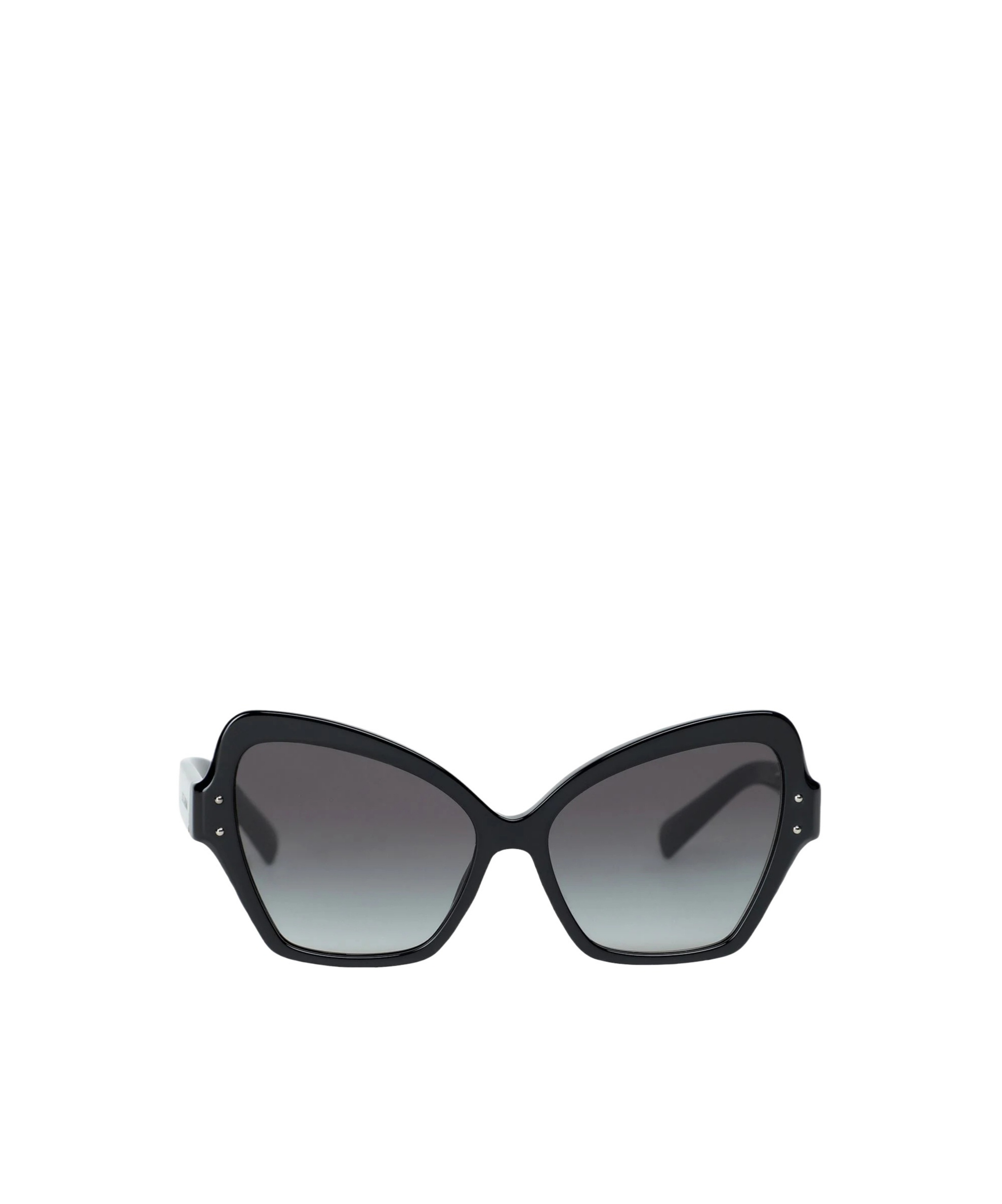 Dolce & Gabbana Minimalist Cat-eye Sunglasses In Black