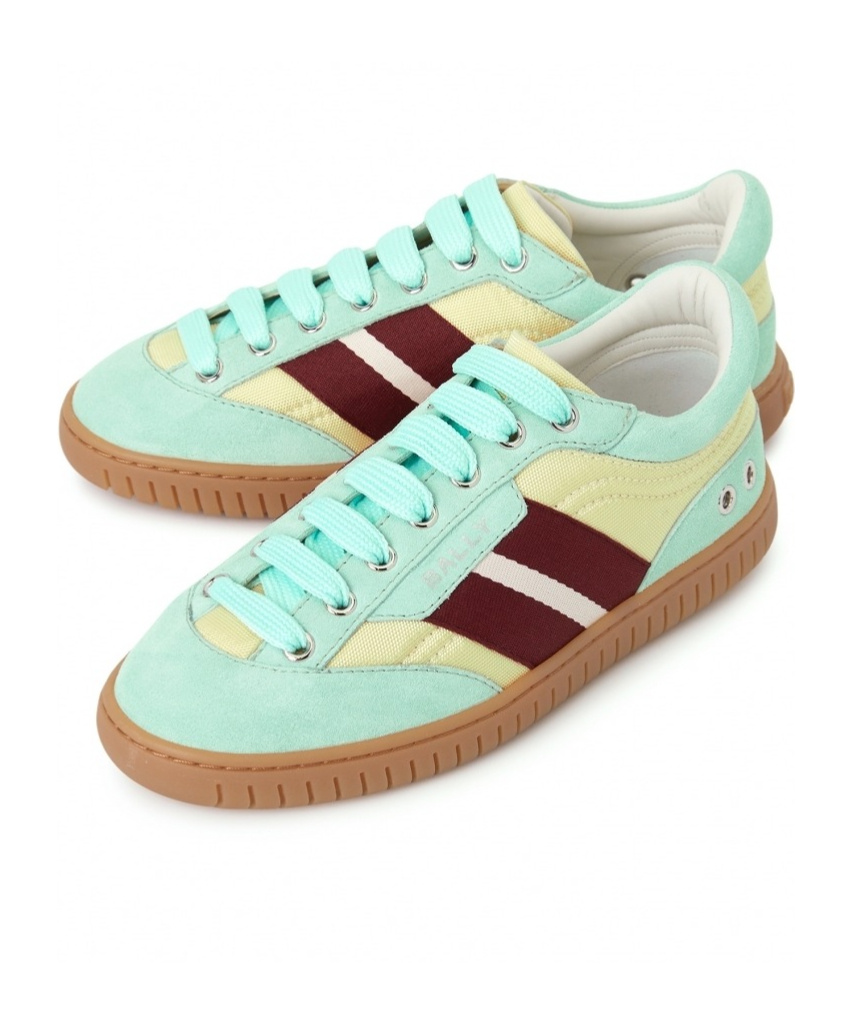 Bally Laced Sneakers In Multicolor