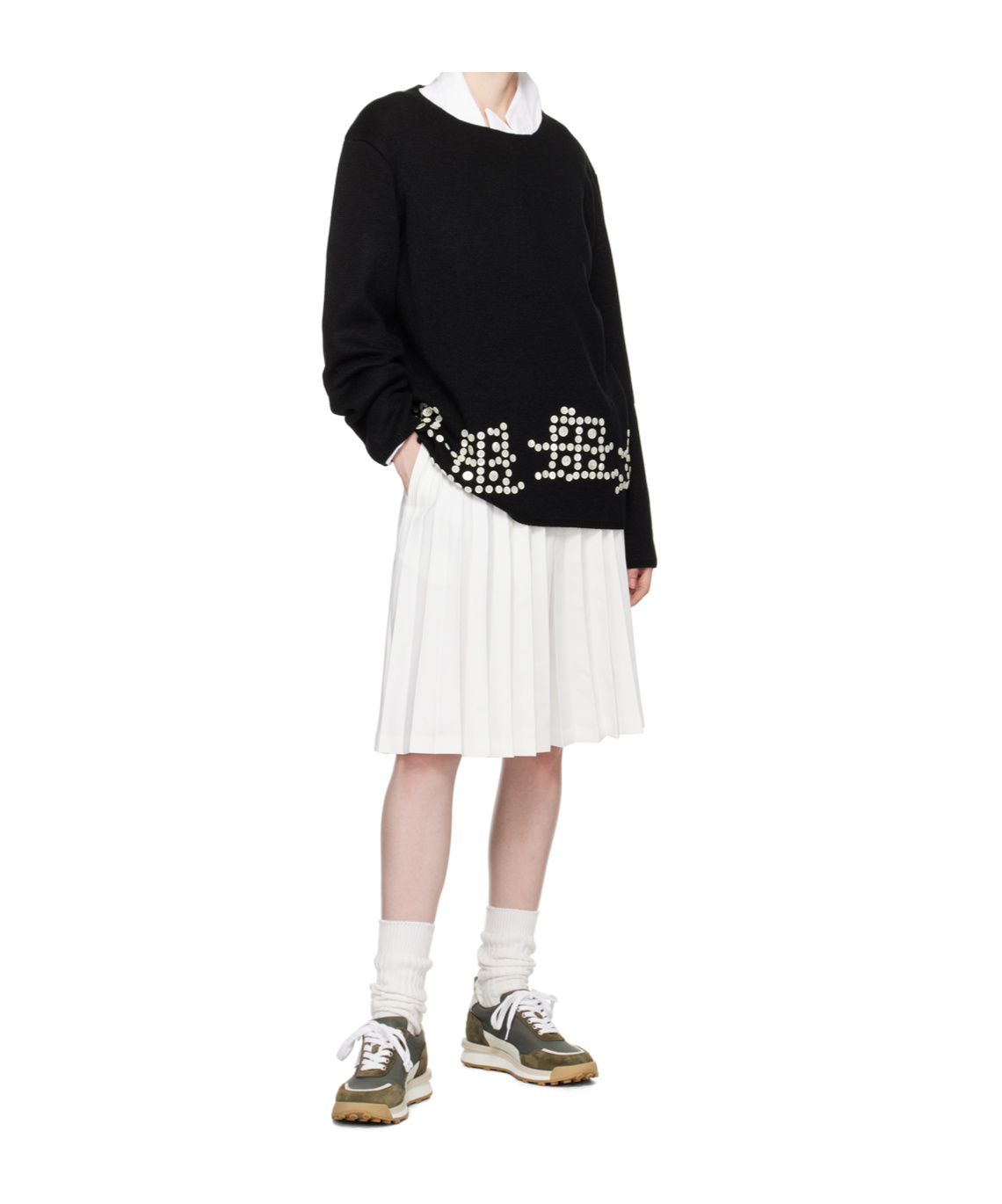COMME DES GARÇONS PLEATED SHORTS