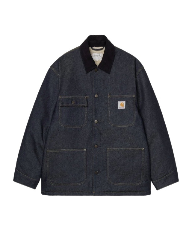 Carhartt Og Chore Coat (winter) - Denim In Black