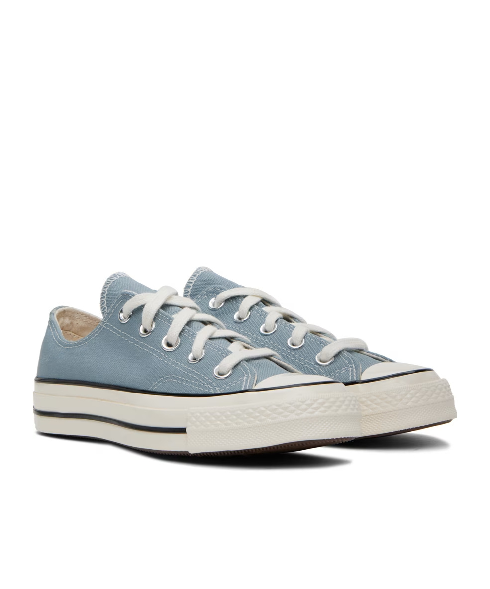 Converse Blue Chuck 70 Vintage Sneakers In White