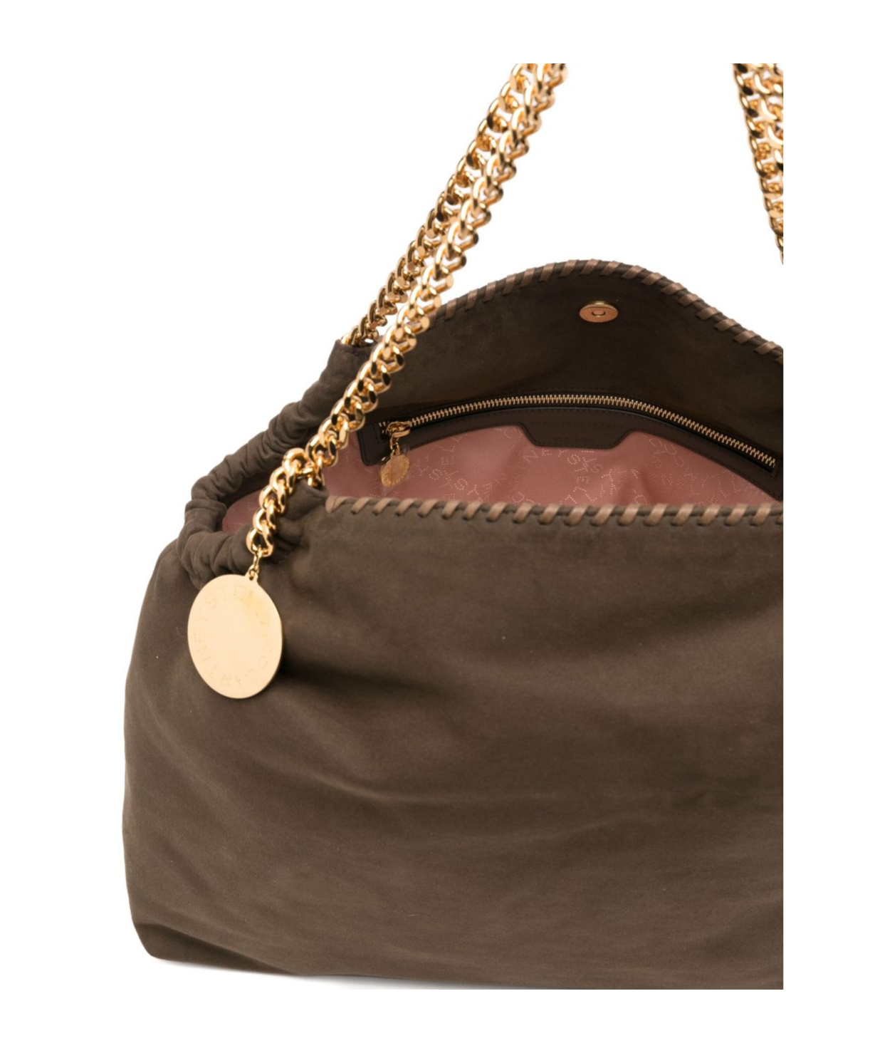 Stella Mccartney Tote Falabella Bag In Brown Vegan Leather In Brown