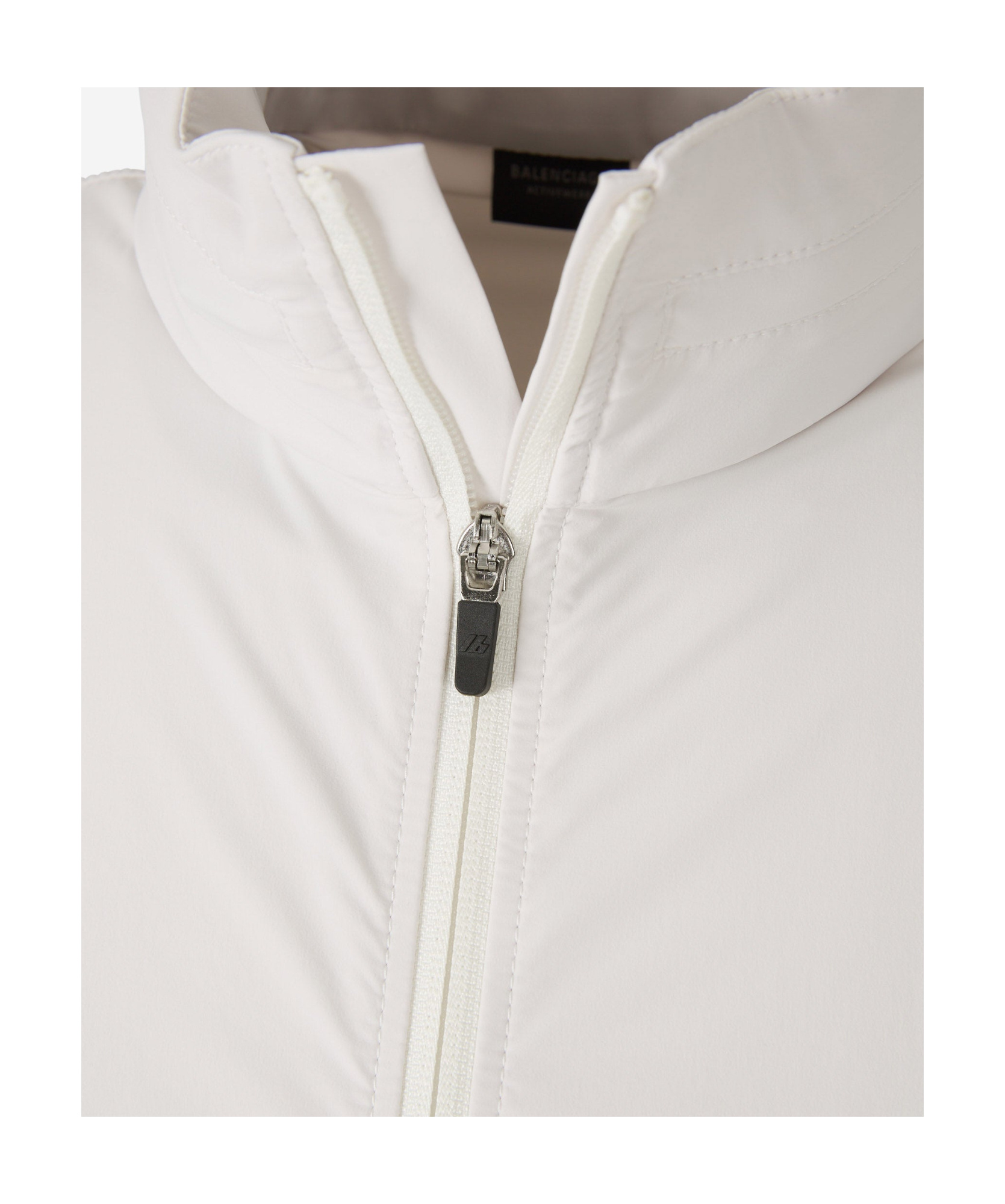 Balenciaga Zippered Casual Jacket In White