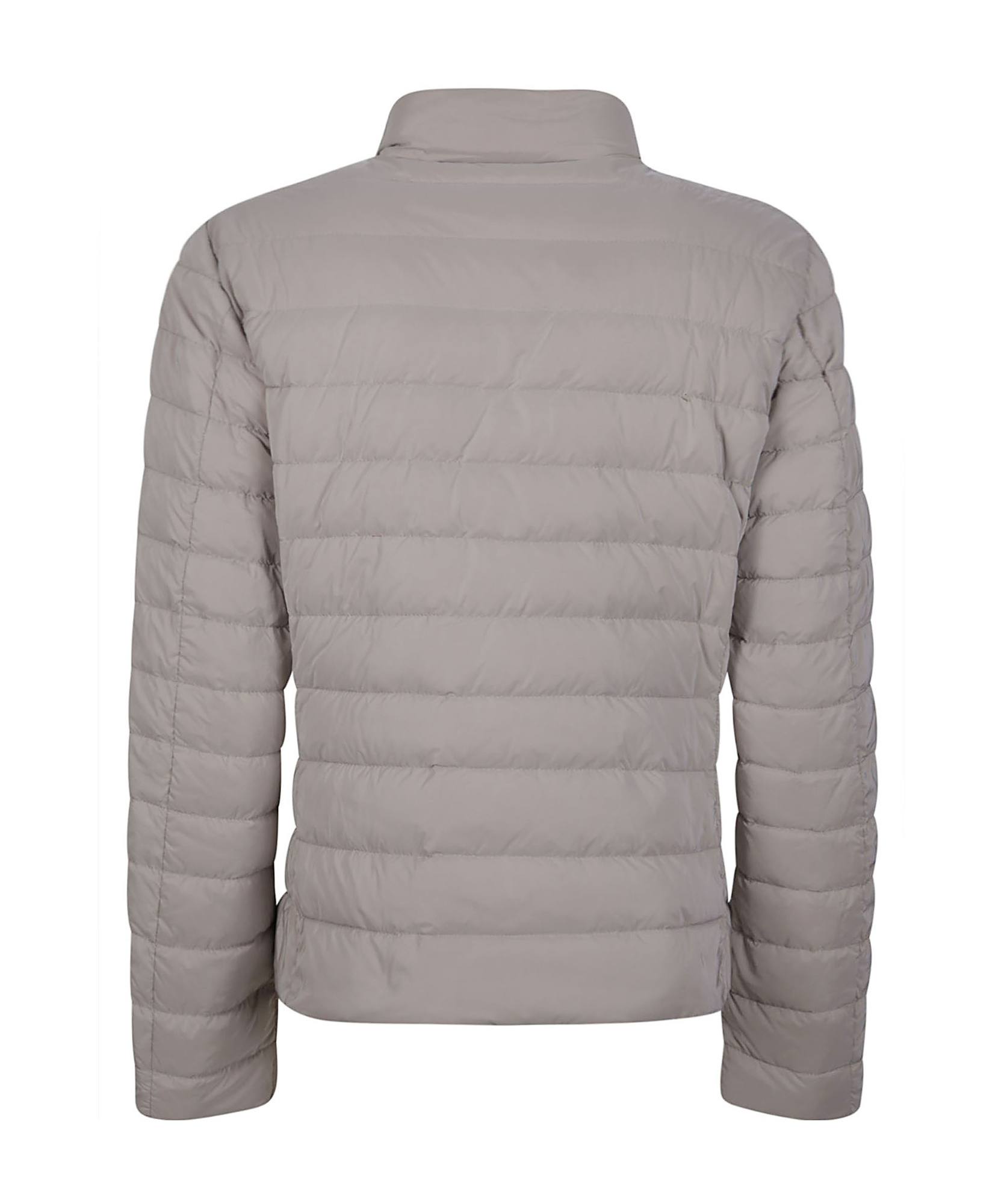 Moorer Clement Double-breasted Short Down Jacket In Gray