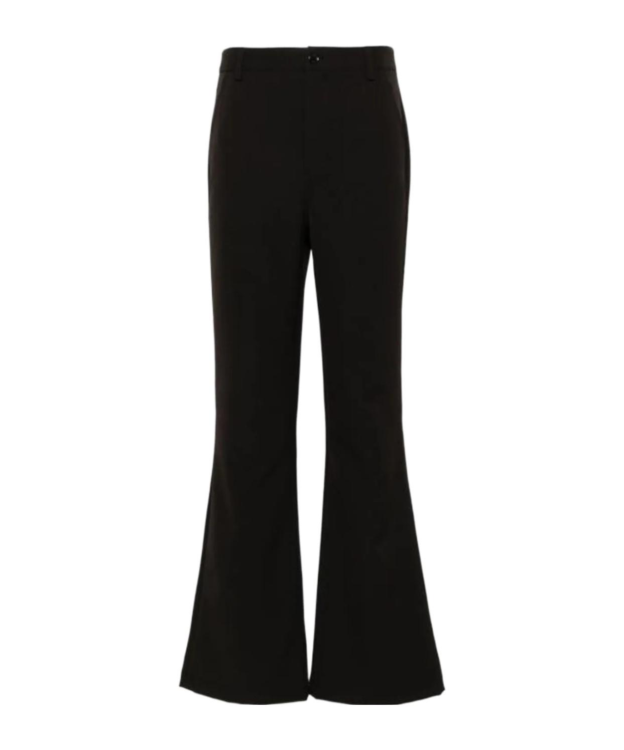 Moschino Straight-leg Trousers In Black