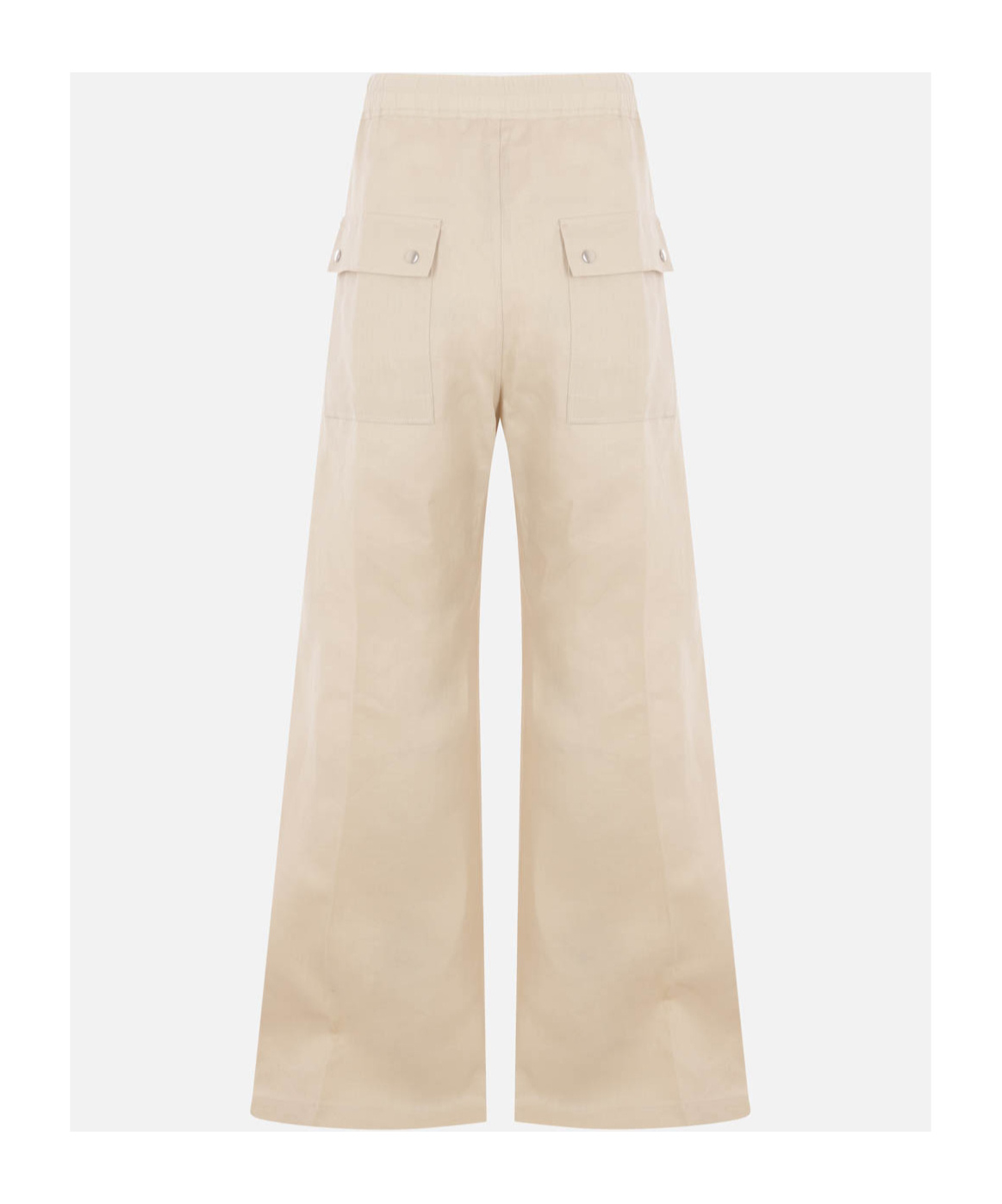 Rick Owens Drawstring Casual Pants In Nude