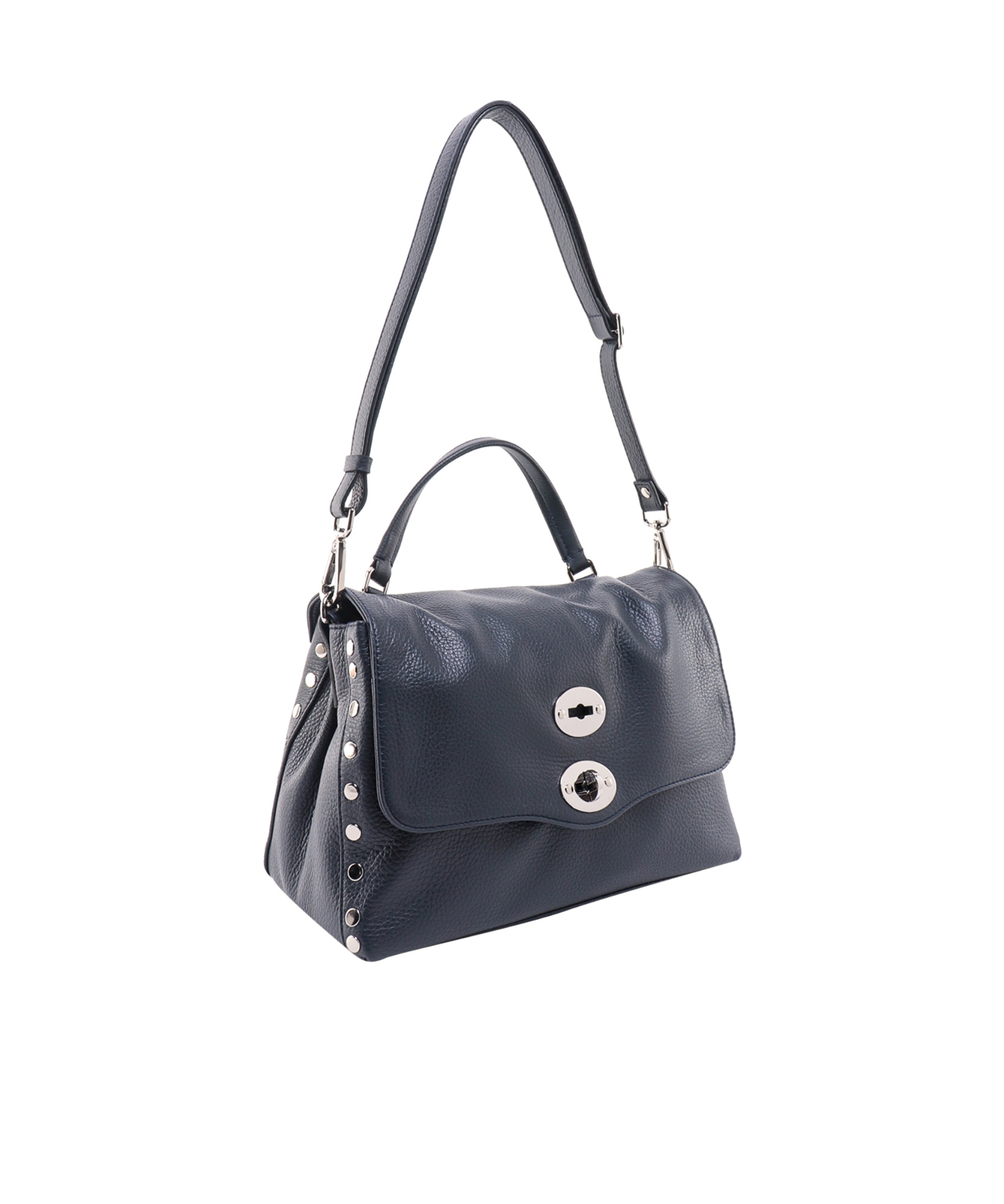 Zanellato Top Handle Shoulder Bag In Black