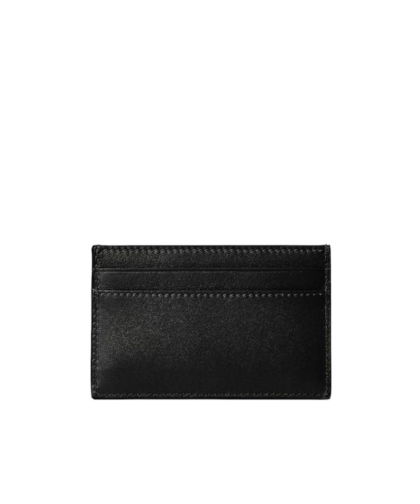 Gucci Card Case With Horsebit In Black
