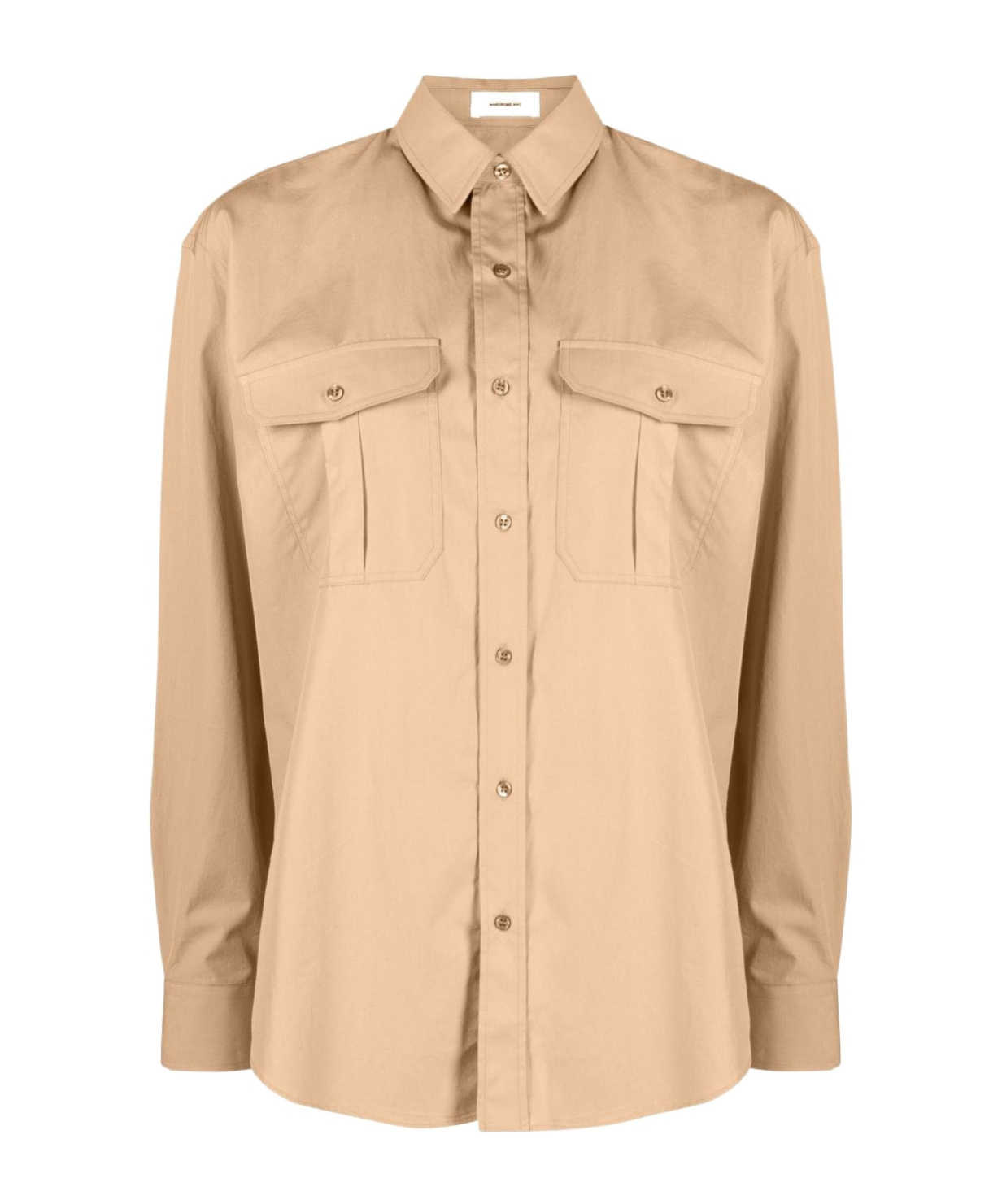 Wardrobe.nyc Oversize Shirt In Neutral