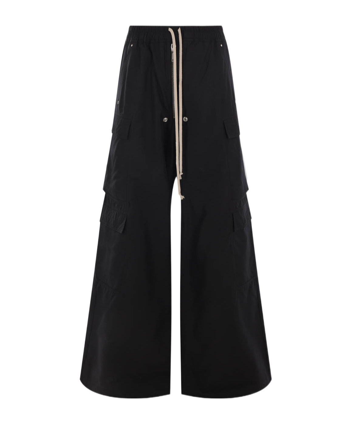 Rick Owens Drkshdw Drkshdw By Rick Owens Relaxed Fit Wide Leg Pants In Black
