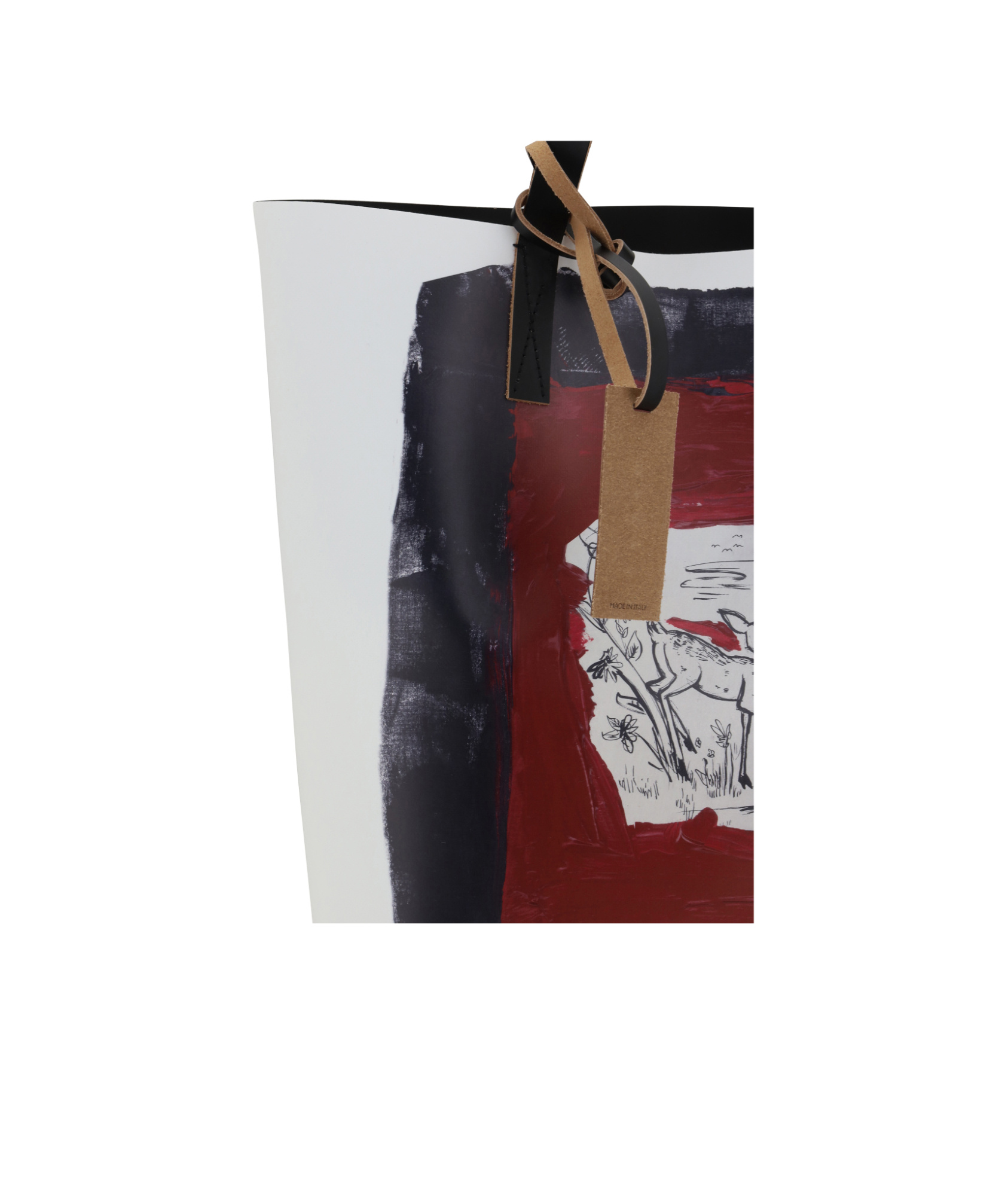 Marni Men Tribeca Tote Bag In Black