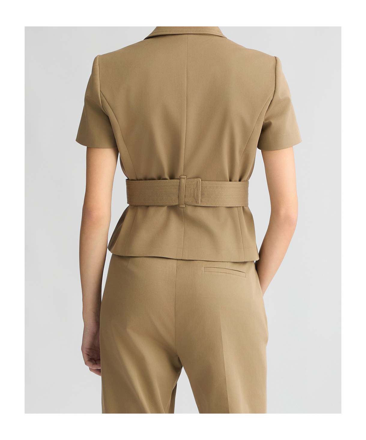 Liu •jo Liu Jo Belted Beige Jacket