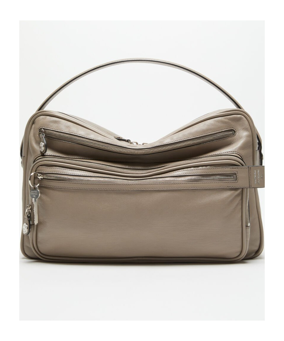 Acne Studios Camero Camera Shoulder Bag In Gray