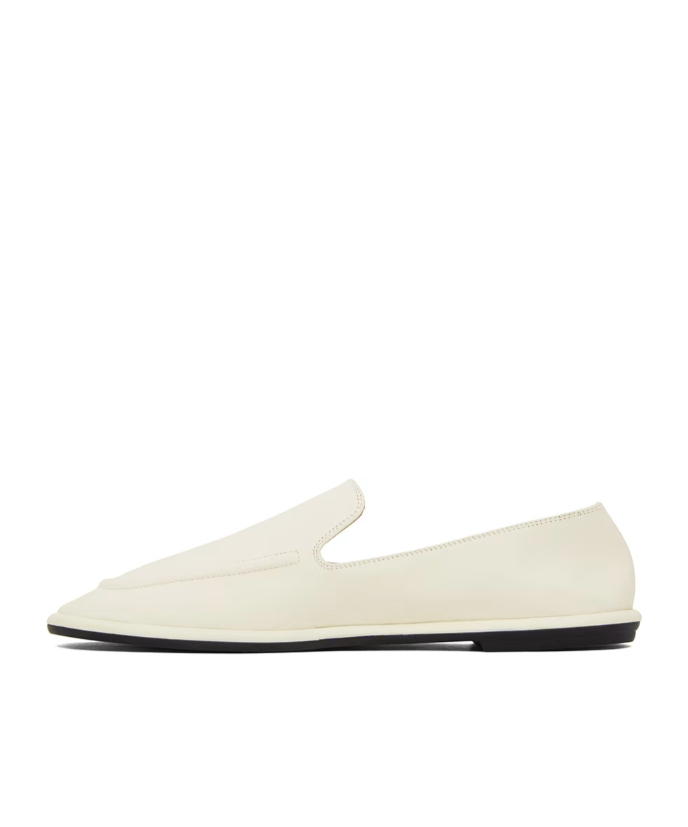 The Row Pull-on Loafers In White