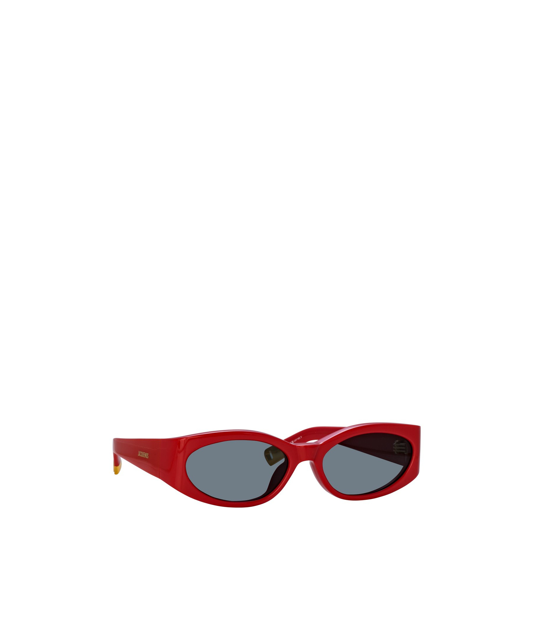 Jacquemus Logo Sunglasses In Gray