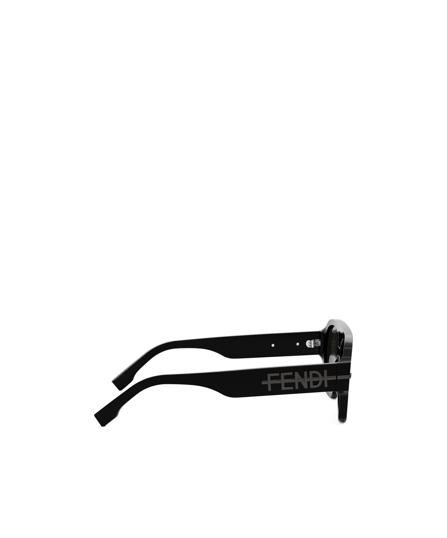 Fendi The Graphy 55mm Geometric Sunglasses In Gray