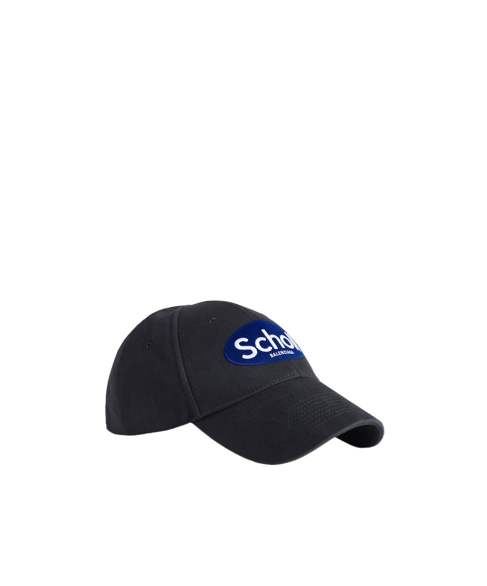 Balenciaga Men's I Scholl Cap In Black Faded