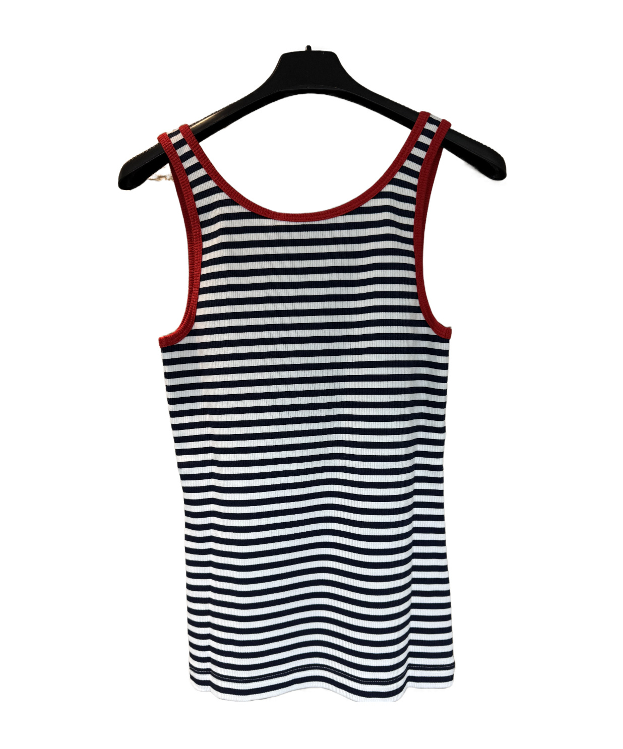 Gucci Striped Vest In Black