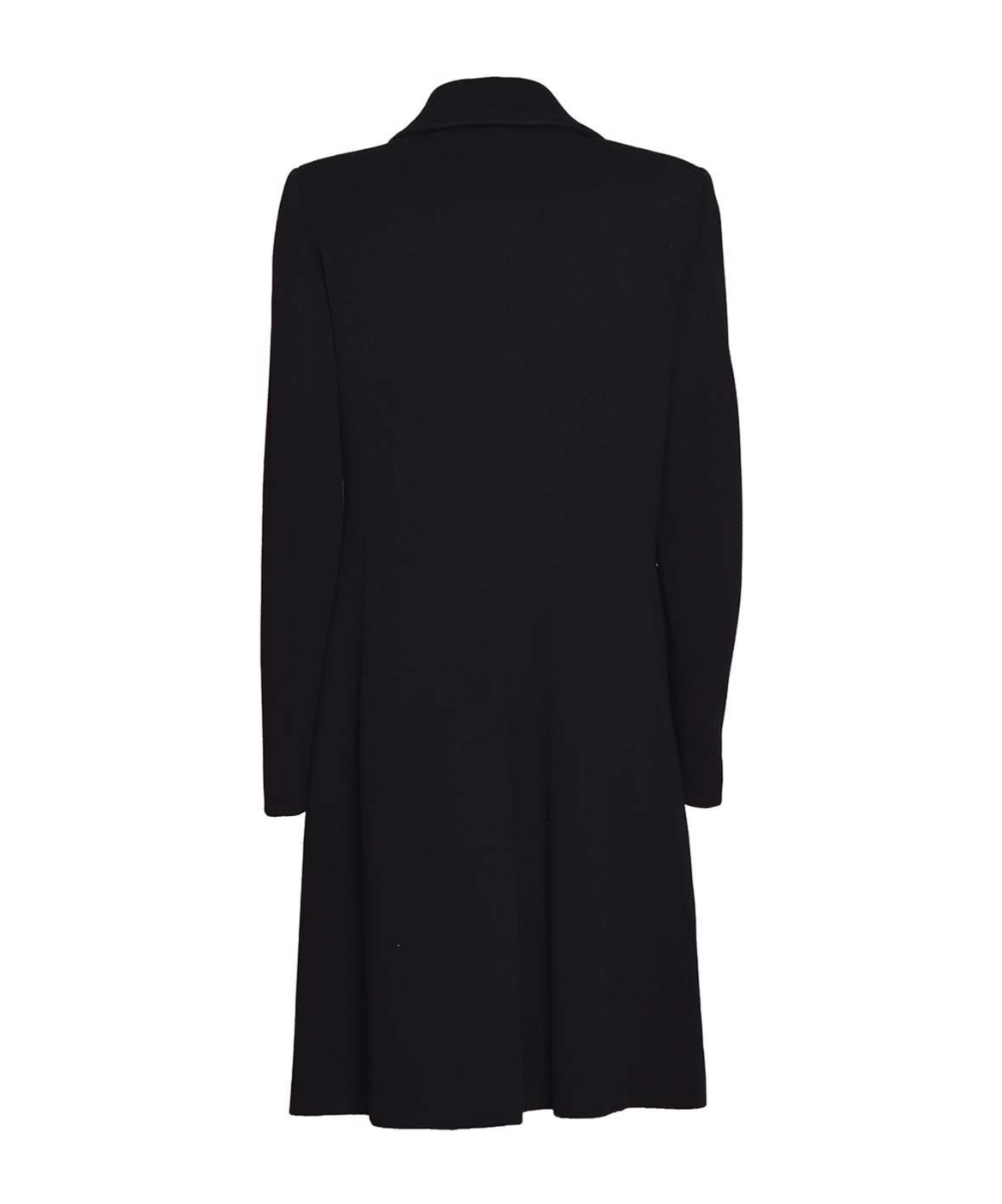 Shop Tagliatore Double-breasted Coat In Black