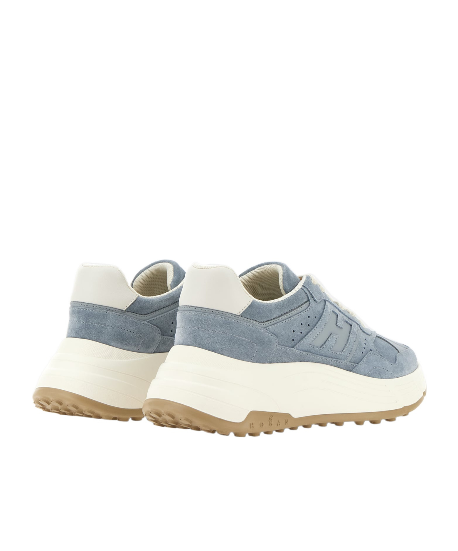Hogan Hi-fi Lace-up Sneakers In White