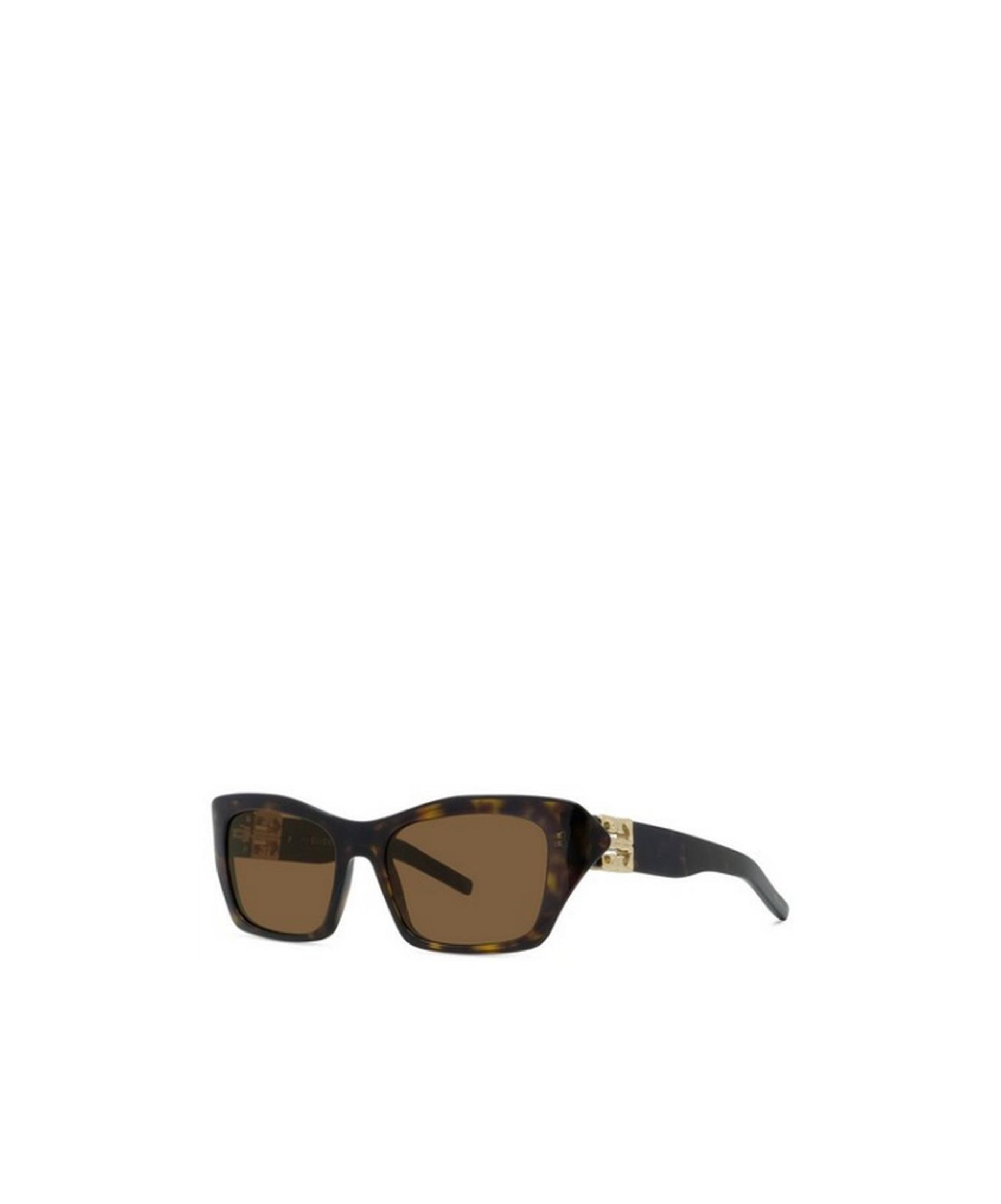 Givenchy Gv40103i 4g Liquid 52e Havana Scura Lucida Sunglasses In Black