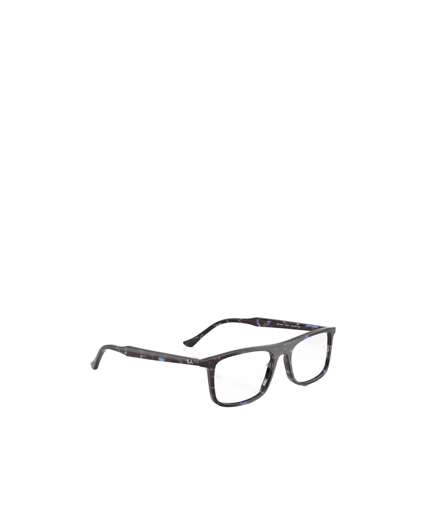 Ray Ban Geometric Frame Plain Mirror In Gray