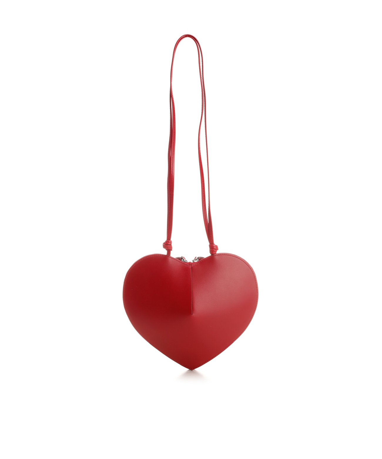 Alaïa Heart-shaped Shoulder Bag In Red