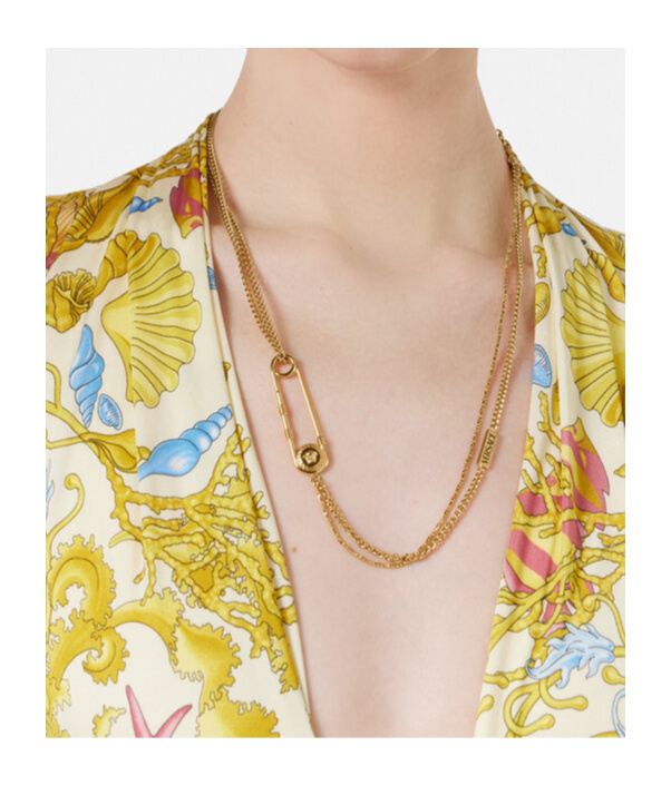 Versace Logo-engraved Necklace