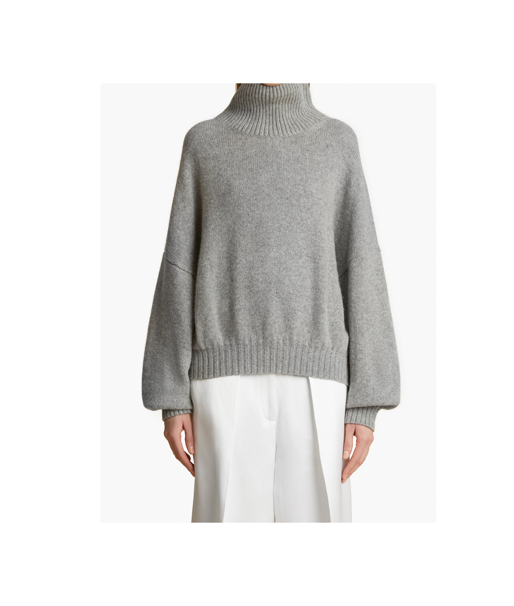 Khaite Morris Sweater In Gray